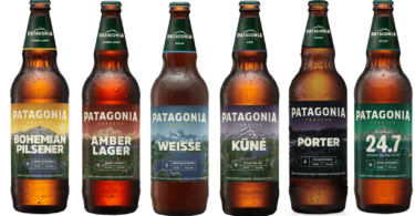 Cerveza Patagonia Nueva etiqueta con paisajes del sur argentino