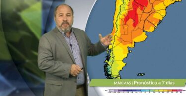 mauricio saldivar meteorologo mapa calor 1