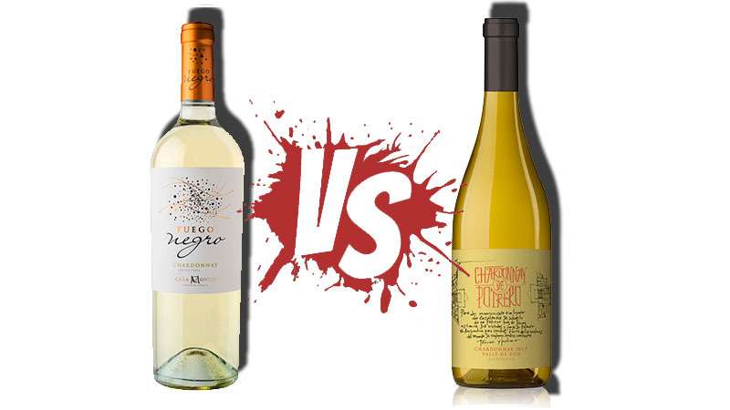 versus chardonnay fuego negro versus de potrero