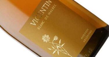 vicentin blanc de malbec 2015 etiqueta