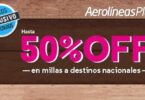 aerolineas Promo 50 off