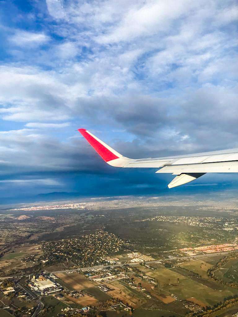 Volver a modo avión por Mariu Fregenal