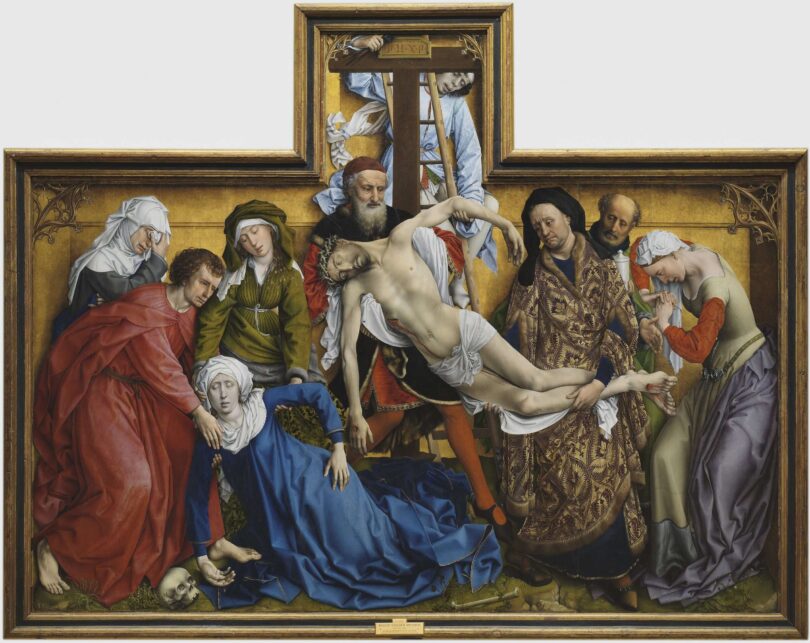 museo del prado primera obra analizada con rayos x Weyden descendimiento