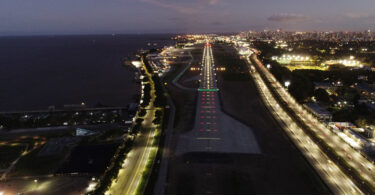 AA2000 Aeroparque nueva pista iluminada