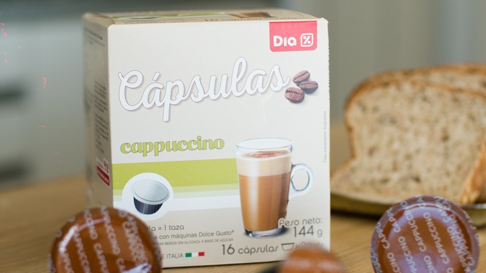 Capsulas de cafe DIA Cappuccino