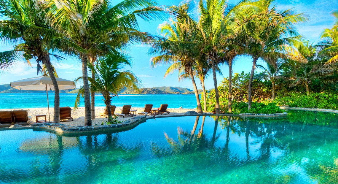 Necker Island piscina