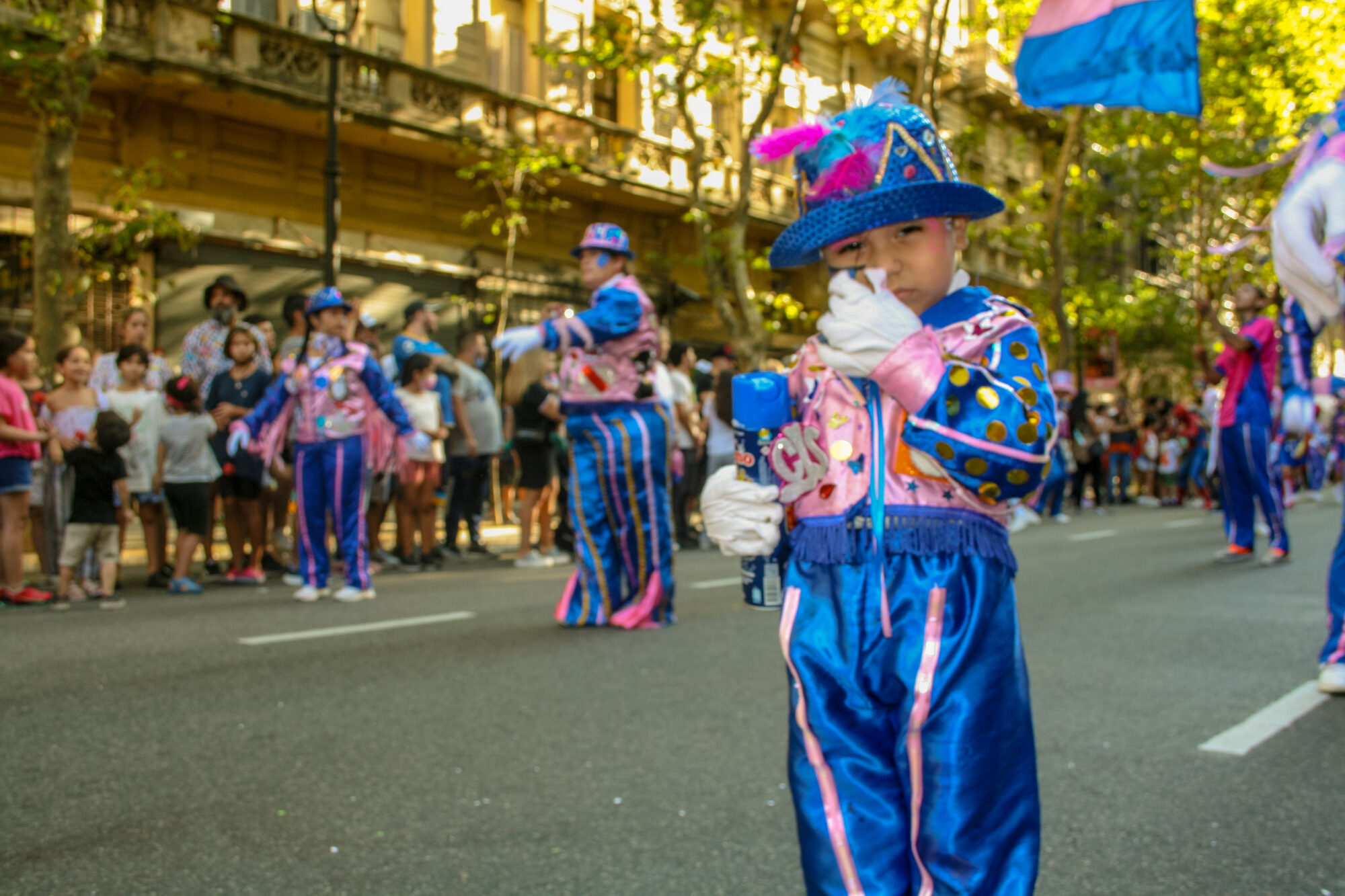 Cierre de carnaval, Avenida de Mayo