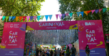 Cierre de carnaval, Avenida de Mayo