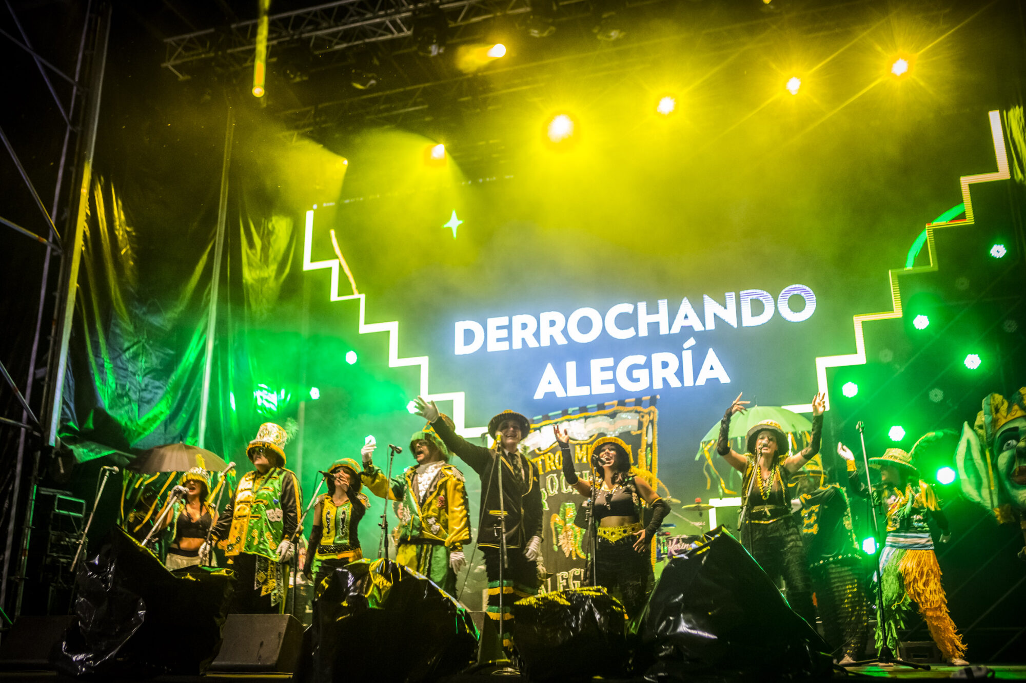 Cierre de carnaval, Avenida de Mayo