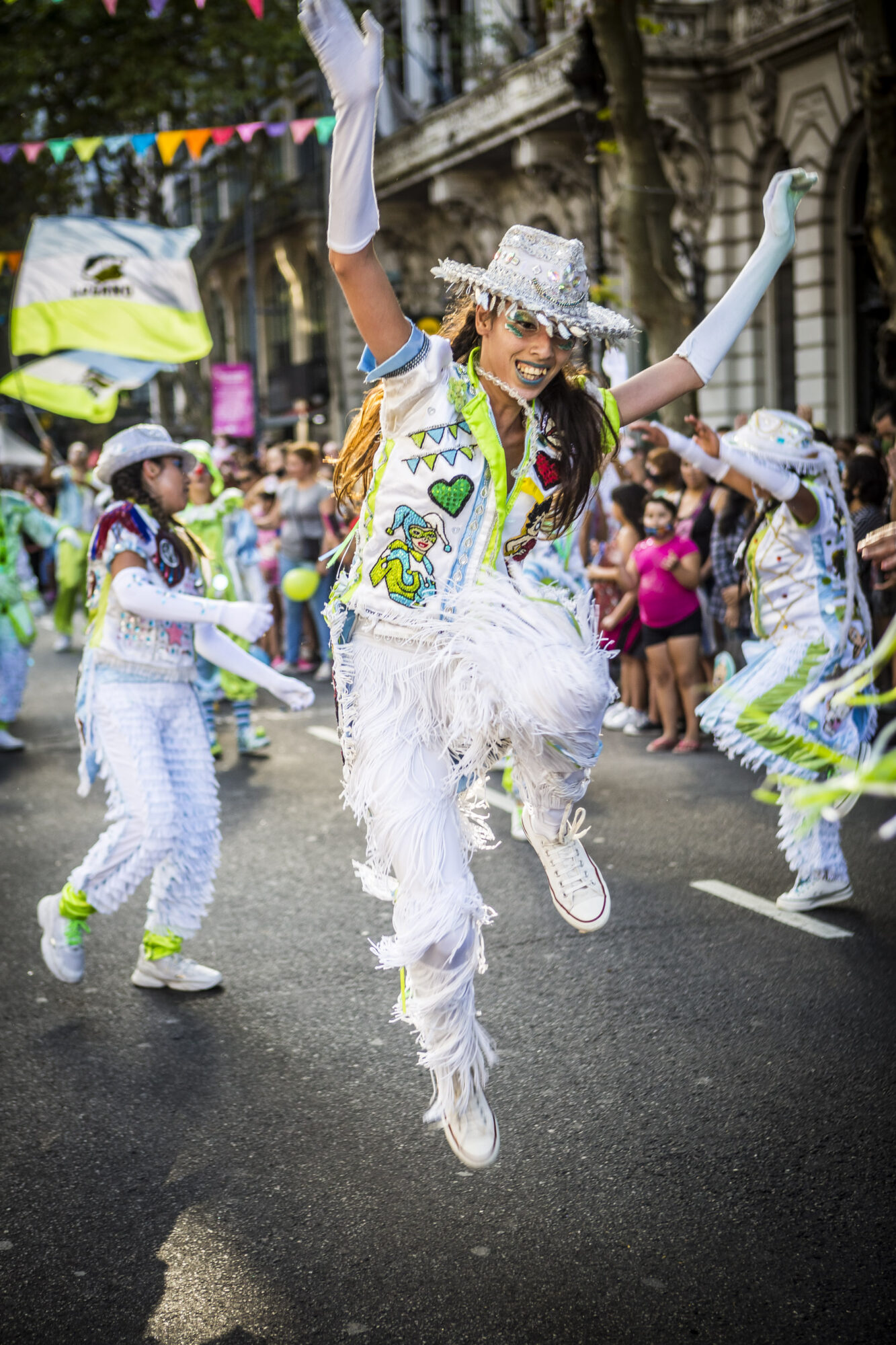 Cierre de carnaval, Avenida de Mayo