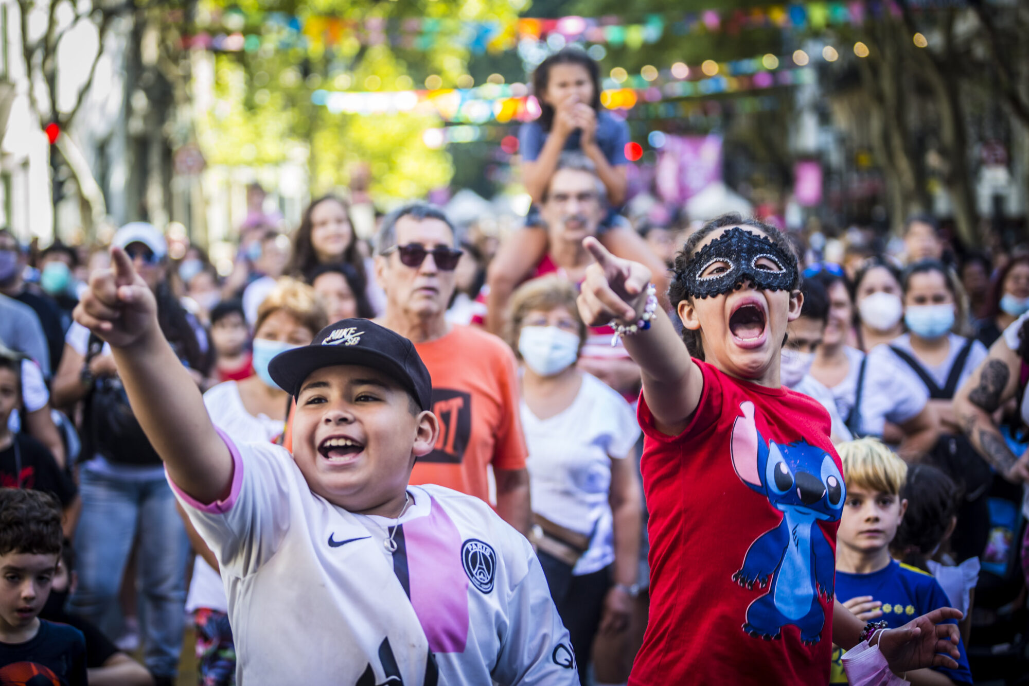 Cierre de carnaval, Avenida de Mayo