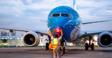 aerolineas argentinas en pista