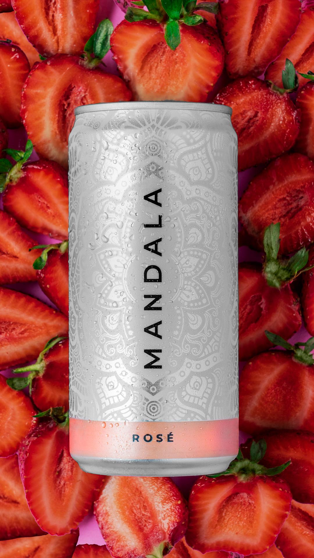 MANDALA wine rose