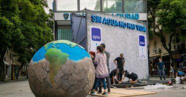 dia del agua aysa obelisco