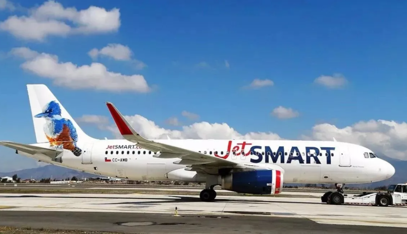 Jetsmart nuevo avión Martin Pescador