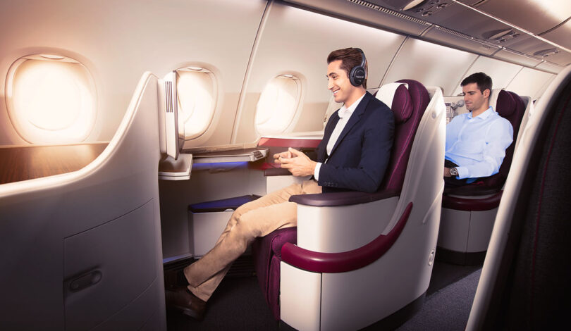 Qatar Airways business class casual 1